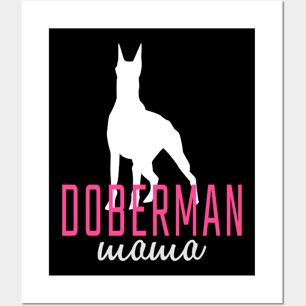 Doberman Mama Wall Art by Stoney09